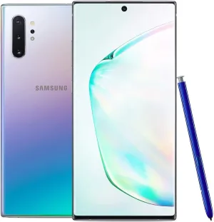 Samsung Galaxy Note 10  Plus N975 6.8" Android 256GB Smartphone (Renewed) (Silver, AT&T)
