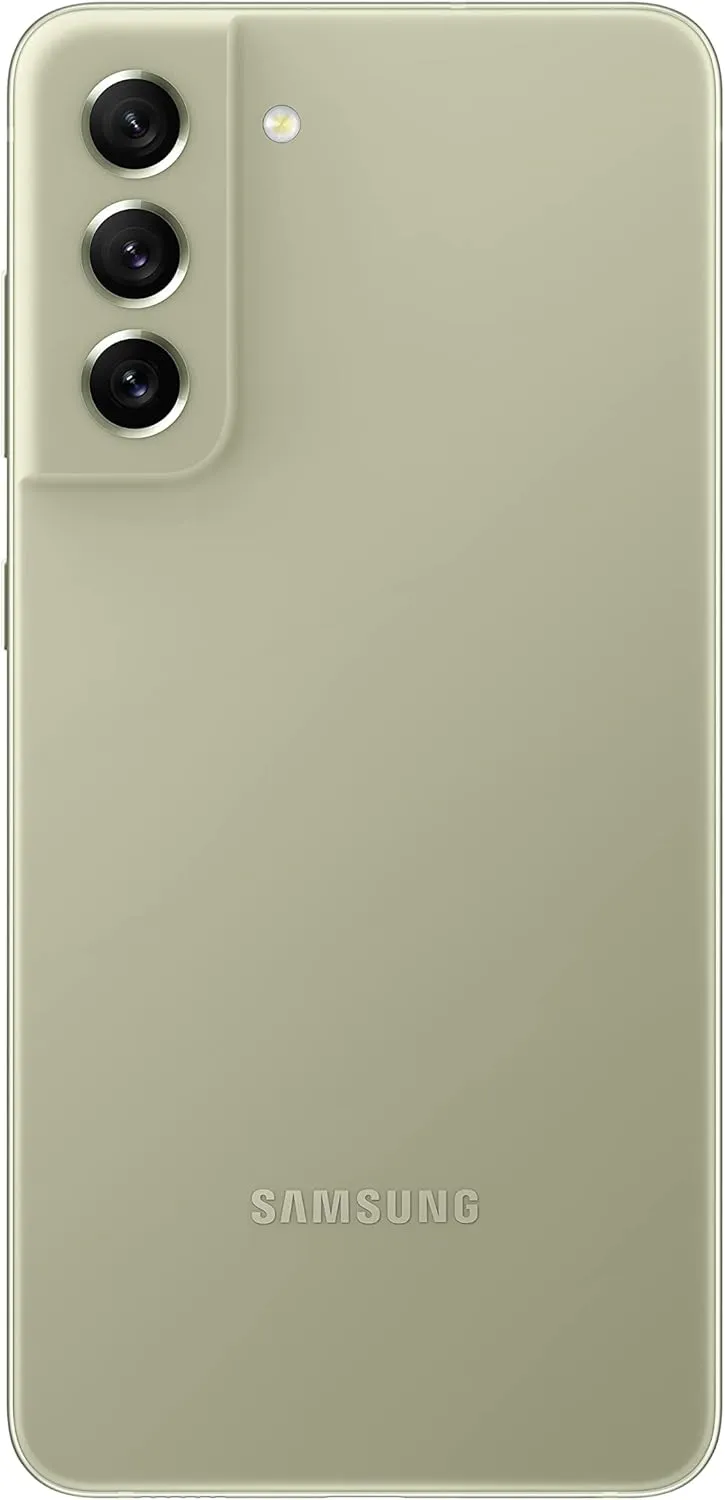 SAMSUNG Galaxy S21 FE 5G, US Version, 128GB, Olive - Verizon (Renewed)