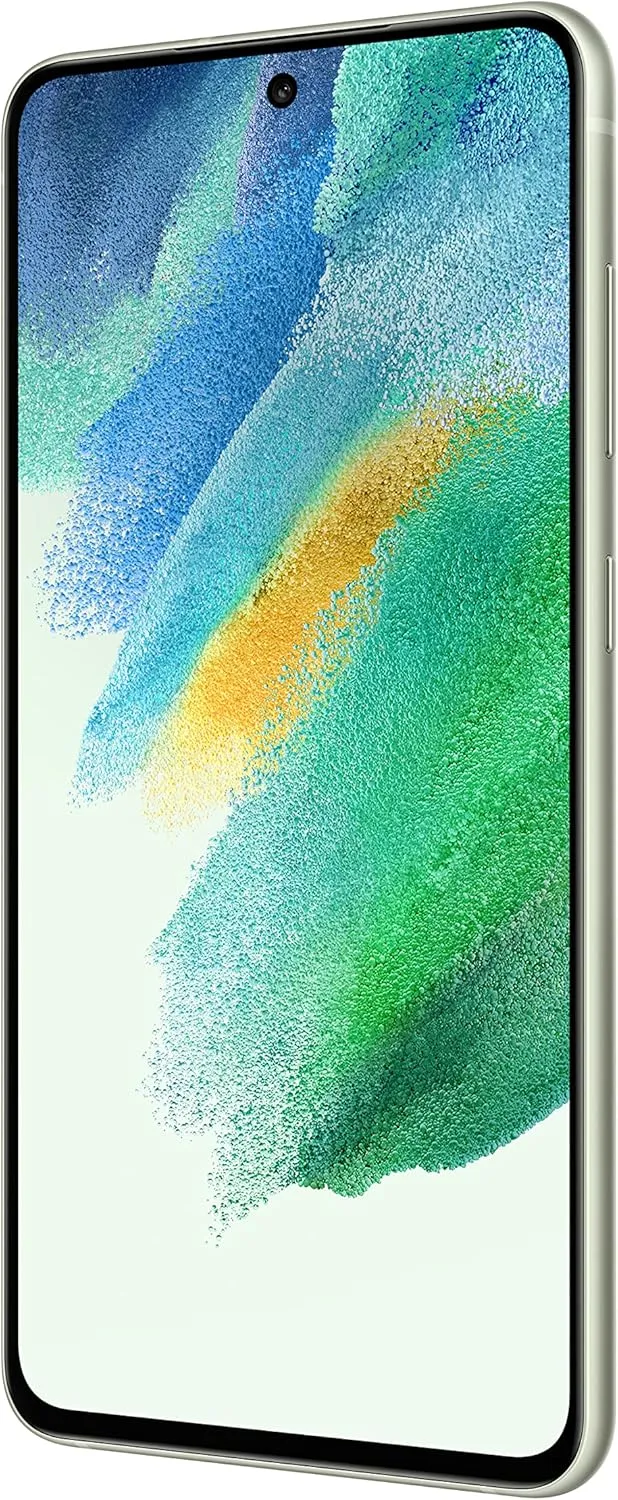 SAMSUNG Galaxy S21 FE 5G, US Version, 128GB, Olive - Verizon (Renewed)