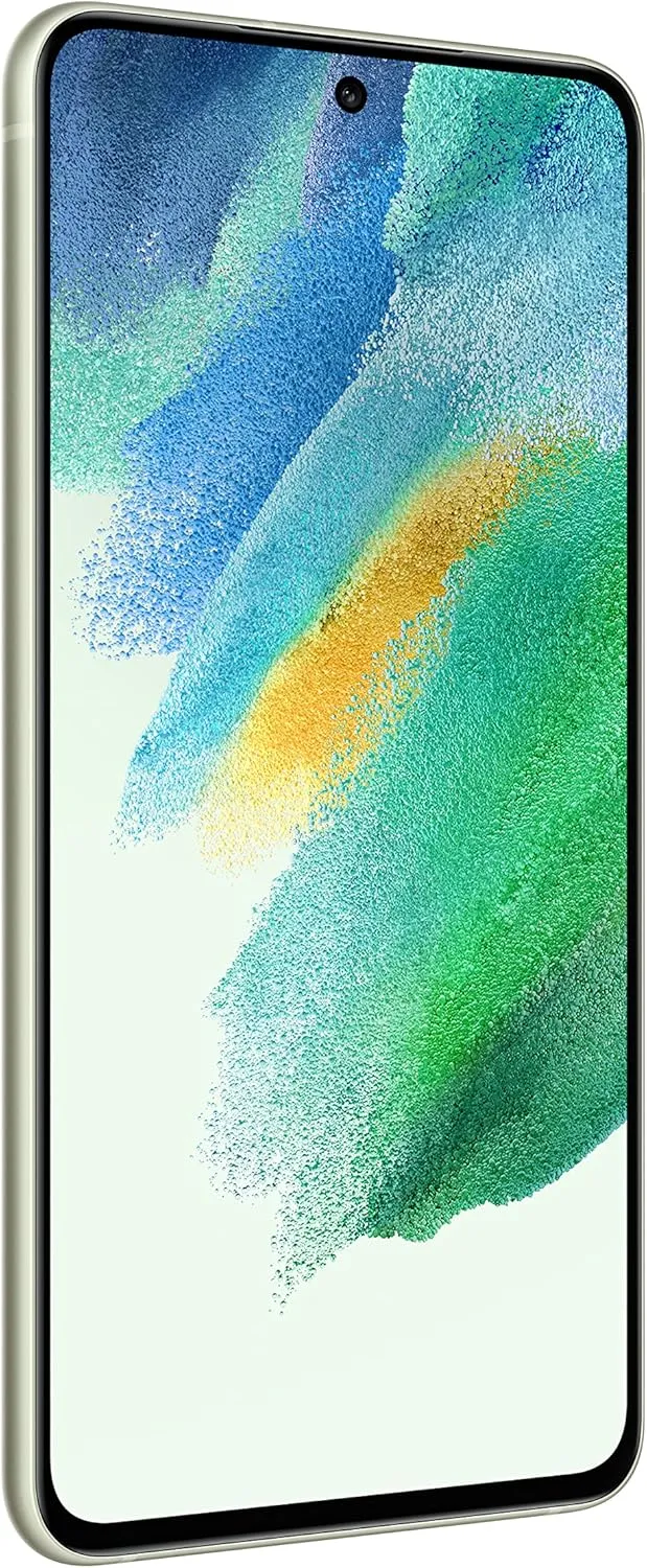 SAMSUNG Galaxy S21 FE 5G, US Version, 128GB, Olive - Verizon (Renewed)