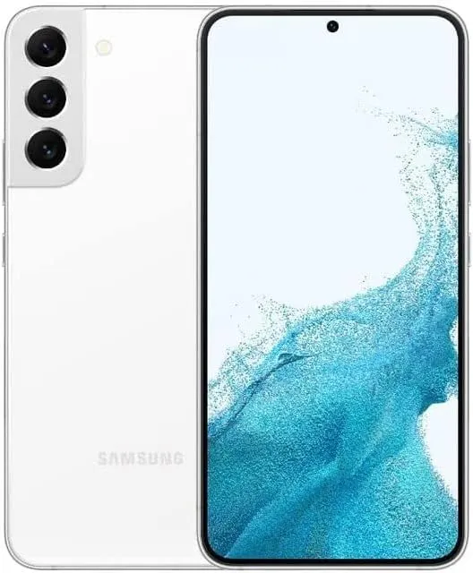 SAMSUNG Galaxy S22  Plus 5G, US Version, 128GB, White - T-Mobile (Renewed)