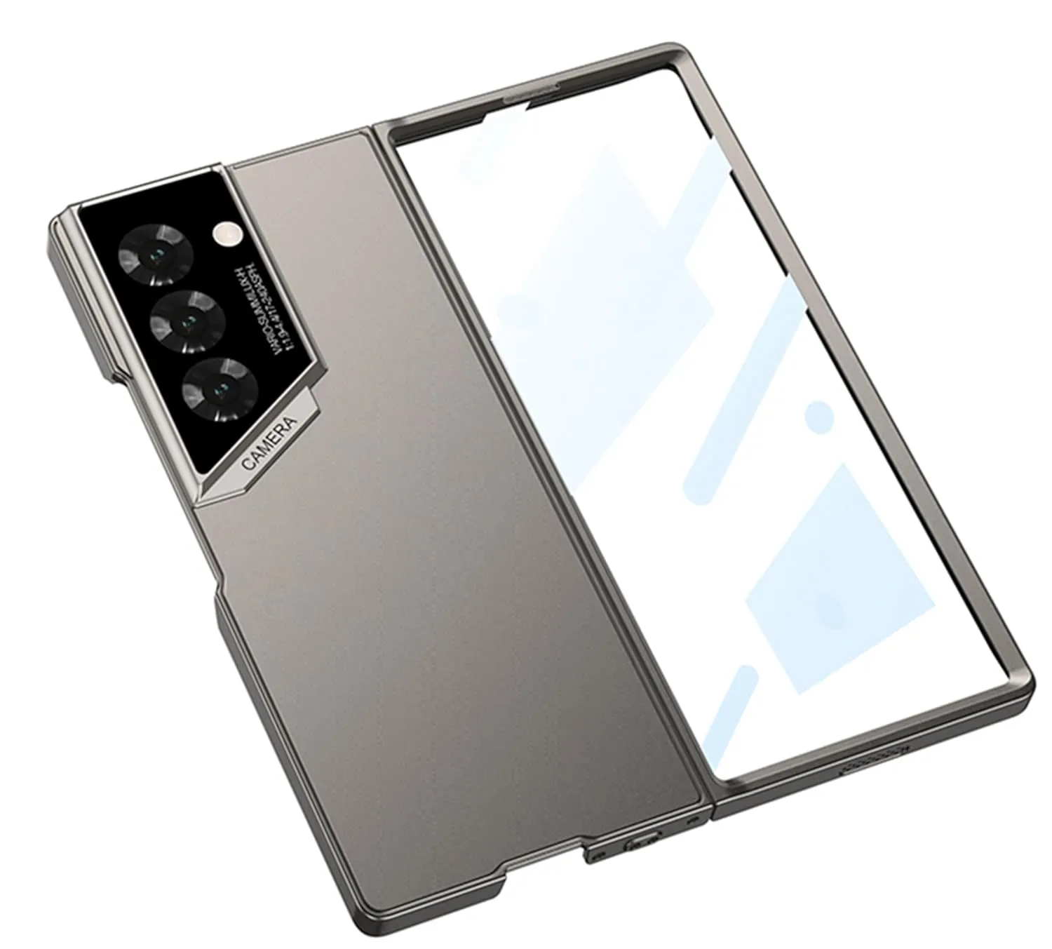 Samsung Galaxy Z Fold6 Ultra Slim Hard PC Matte Finish Raptor Series Case - Titanium