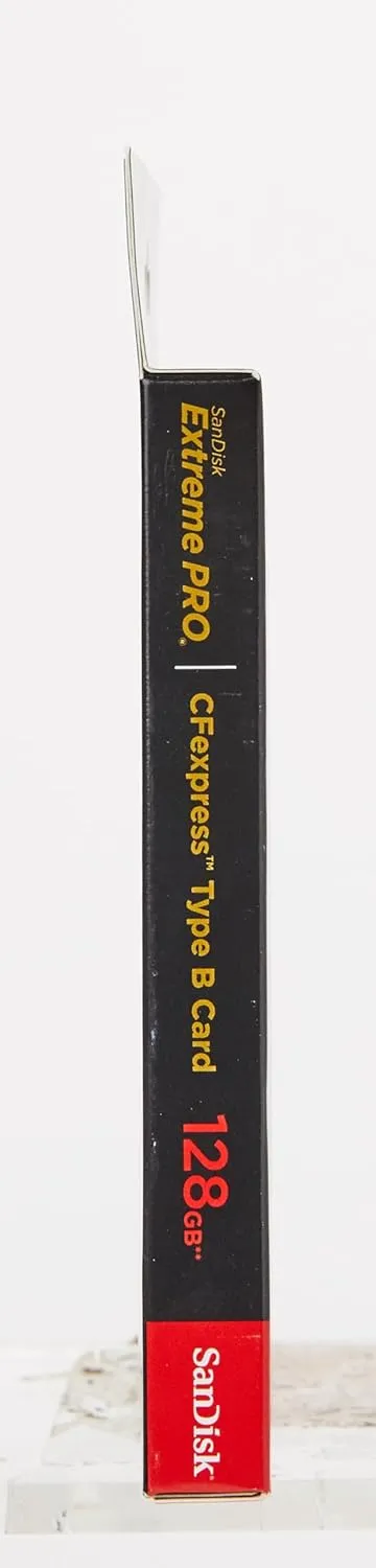 SanDisk 128GB Extreme PRO CFexpress Card Type B - SDCFE-128G-GN4NN, Silver