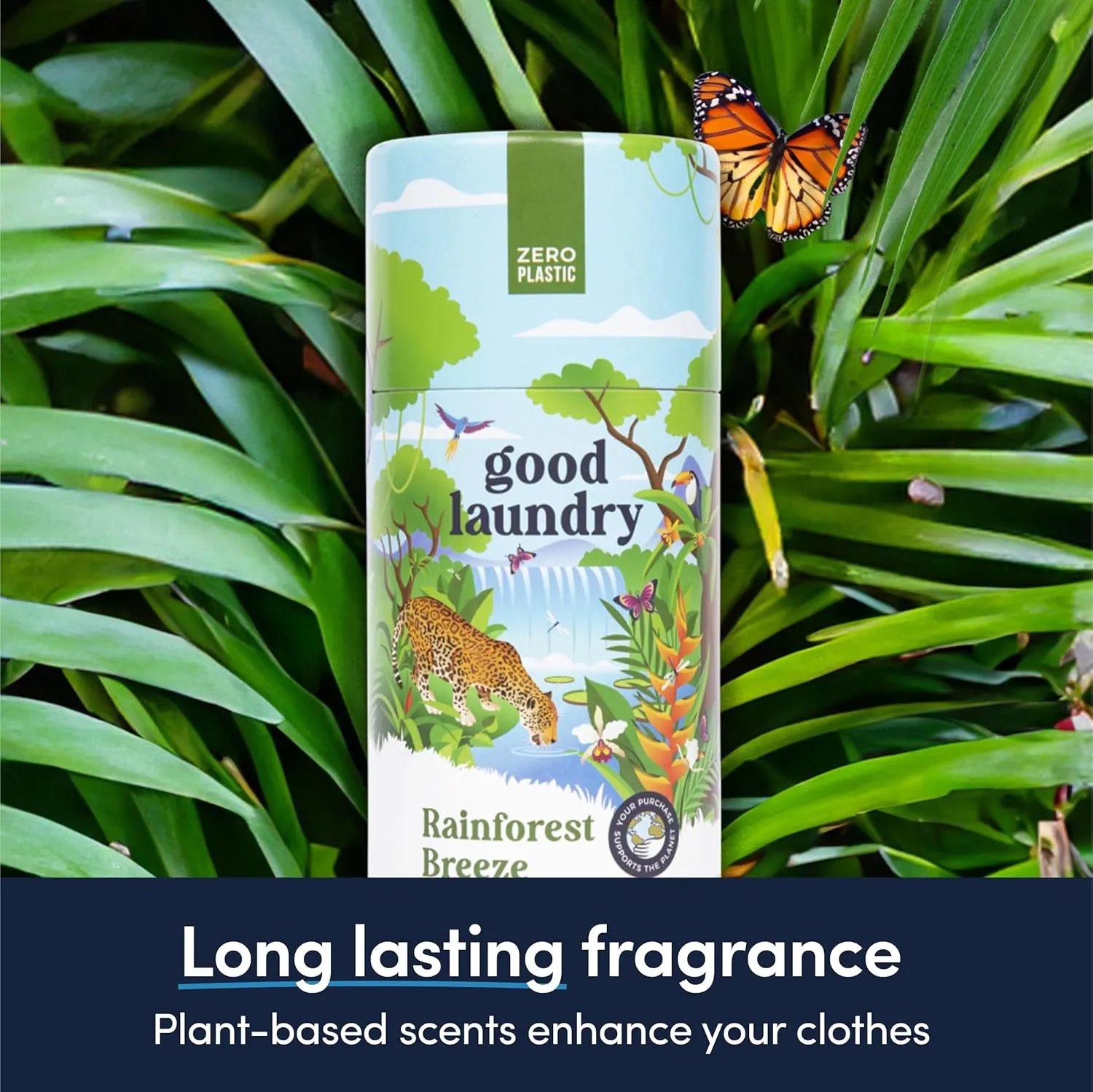 Scent Booster Beads - Rainforest Breeze Fabric Softener Bead – Eco-Friendly Laundry Bead Scent Booster for Long-Lasting Freshness, Scent Beads for Laundry - 7oz - USA Based