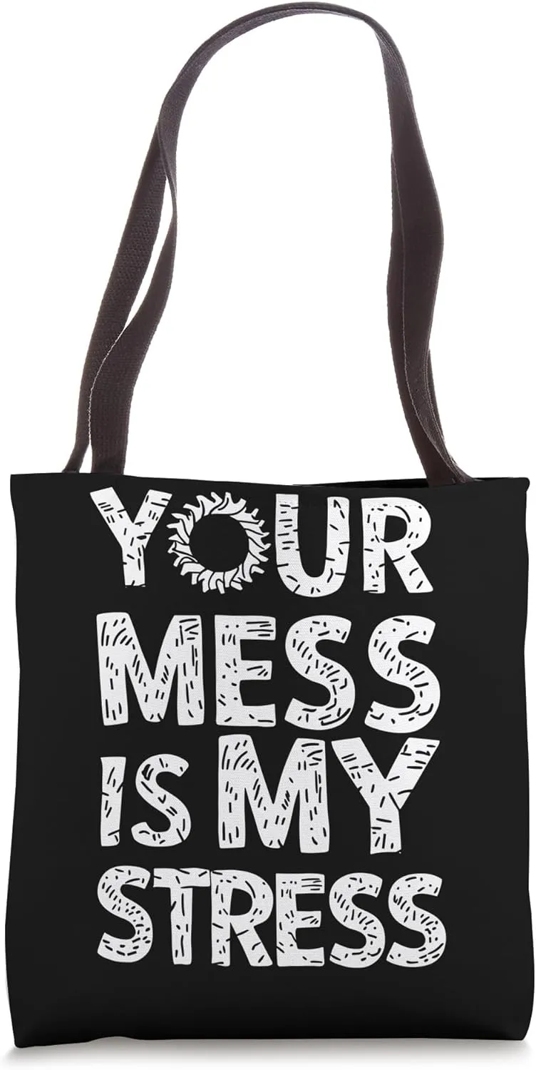 School Custodian School Staff Janitor School Sanitation Tote Bag