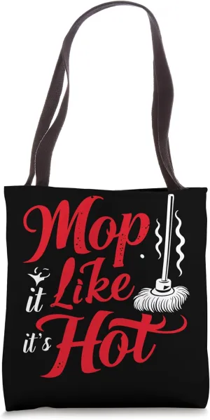 School Custodian School Staff Janitor School Sanitation Tote Bag