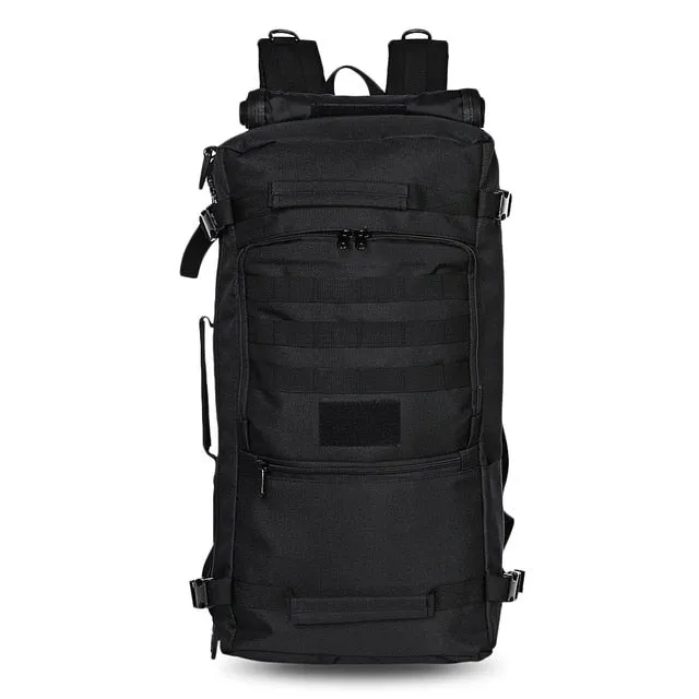 Secure platform Military Backpack Friendly assistance Tactical 60L