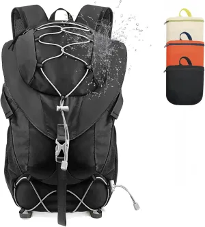 Seektop 20L Waterproof Hiking Backpack - Lightweight Daypack with 8 Pockets & Wet-Dry Compartment for Outdoor Adventures