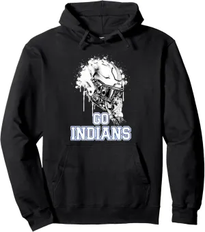 Seneca Indians Rising Helmet GO! Pullover Hoodie