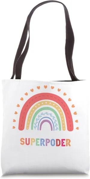 Ser bilingue es un superpoder Spanish Teacher back to school Tote Bag