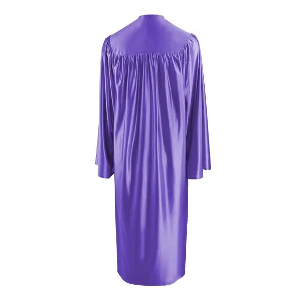 Shiny Purple Junior High/Middle School Gown