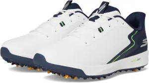 Skechers Golf Men's Vortex Rival Arch Fit Golf Shoe Sneaker, White/Navy, 11.5