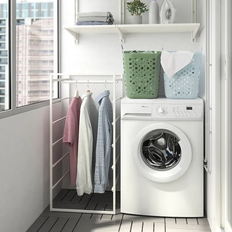 SLIBB Flexible laundry basket, green, 24 l, 00567724