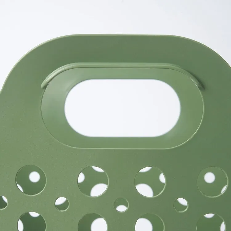 SLIBB Flexible laundry basket, green, 24 l, 00567724