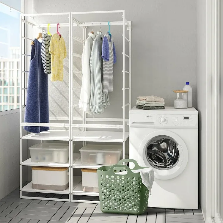 SLIBB Flexible laundry basket, green, 24 l, 00567724