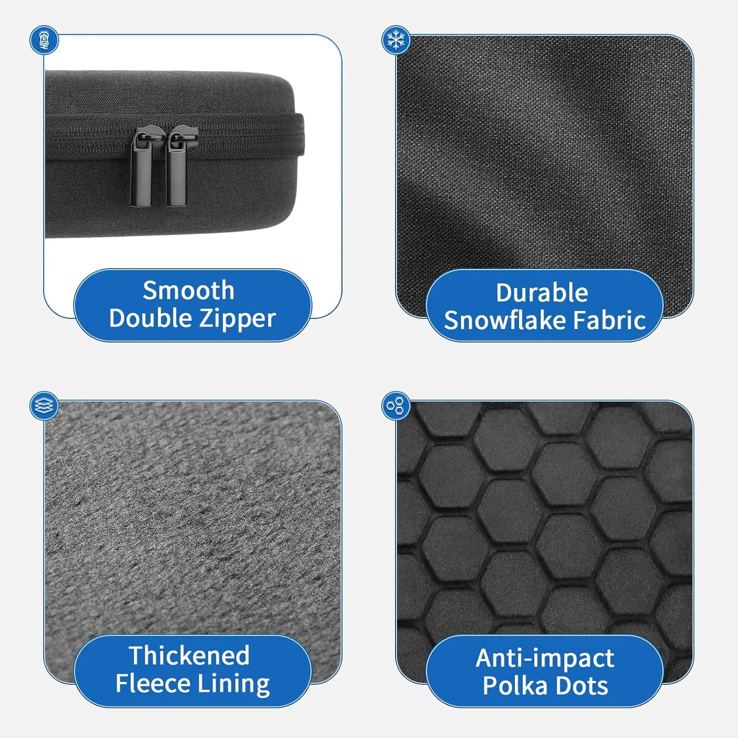 Smart Case for Apple AirPods Max Supports Sleep Mode, Hard Organizer Portable Carry Travel Cover Storage Bag