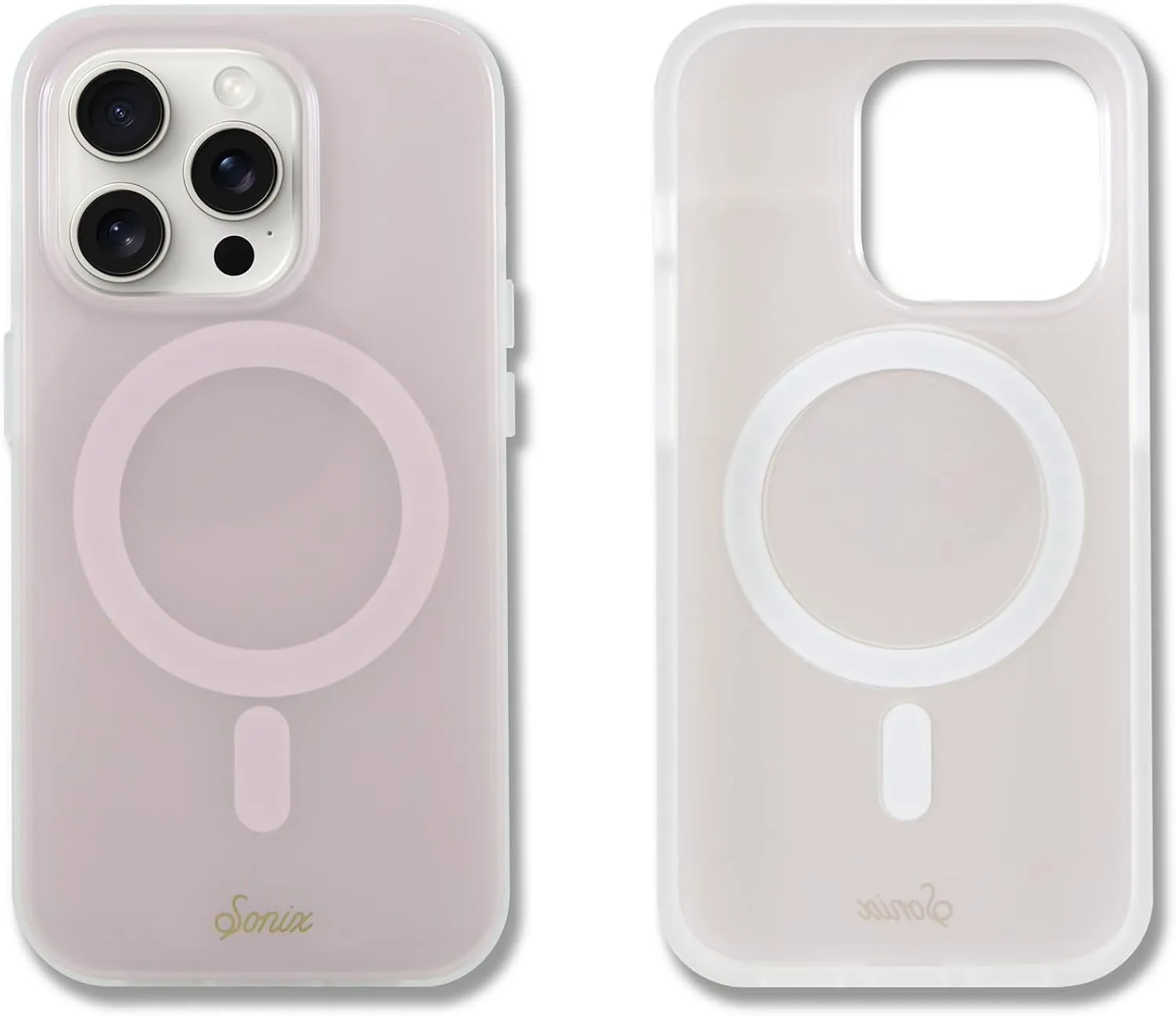 Sonix Case for iPhone 14 Pro | Compatible with Magsafe | 10ft Drop Tested | Jelly Champagne