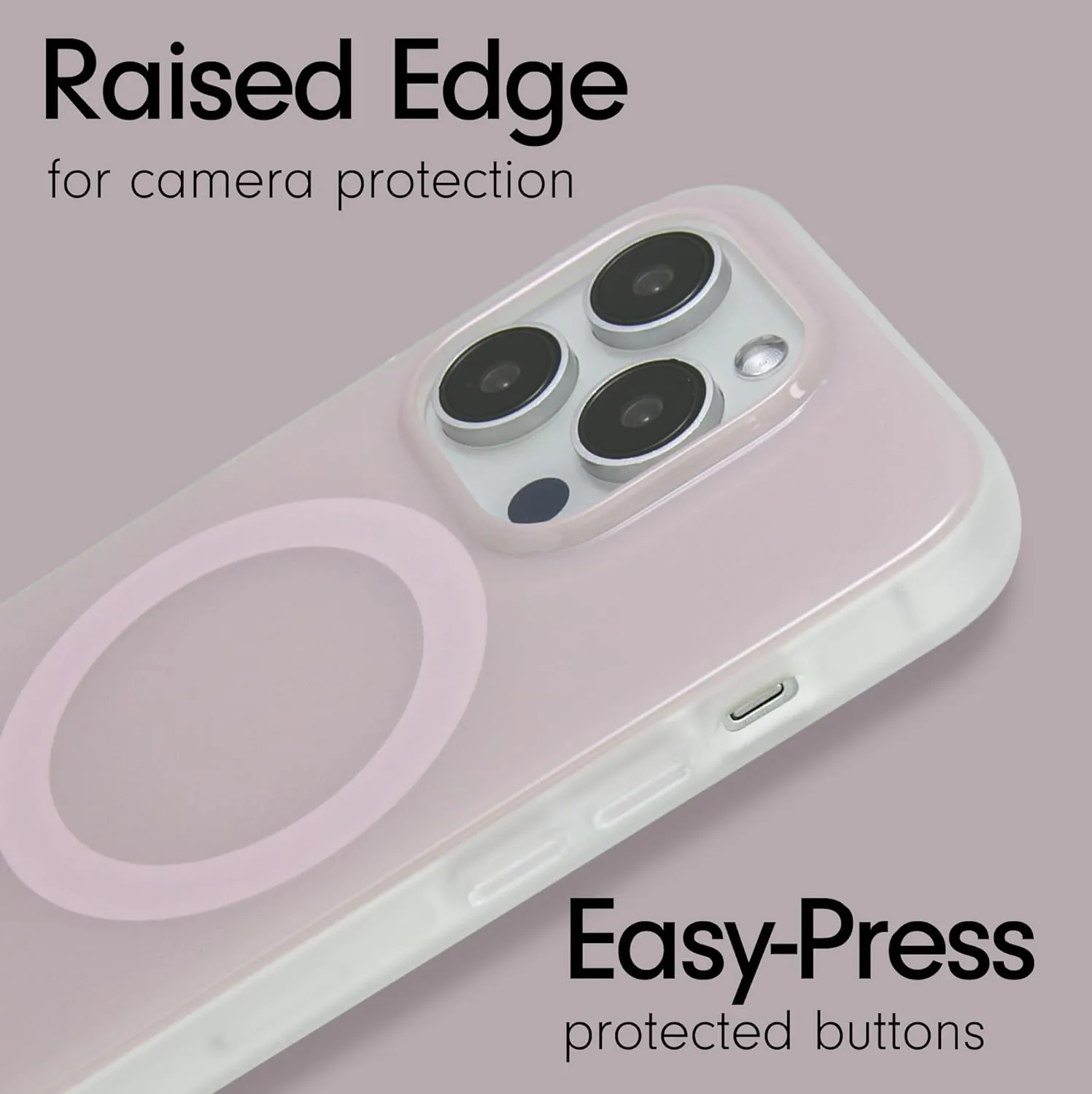 Sonix Case for iPhone 14 Pro | Compatible with Magsafe | 10ft Drop Tested | Jelly Champagne
