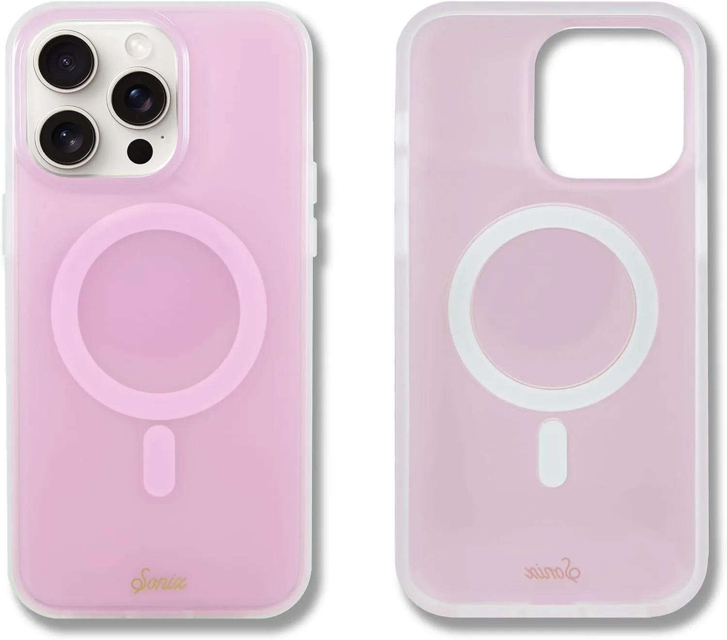 Sonix Case for iPhone 14 Pro Max | Compatible with Magsafe | 10ft Drop Tested | Jelly Pink