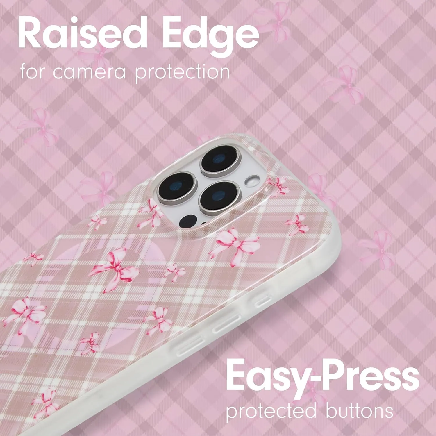 Sonix Case for iPhone 16 Pro | Compatible with MagSafe | 10ft Drop Tested | Clueless Pink