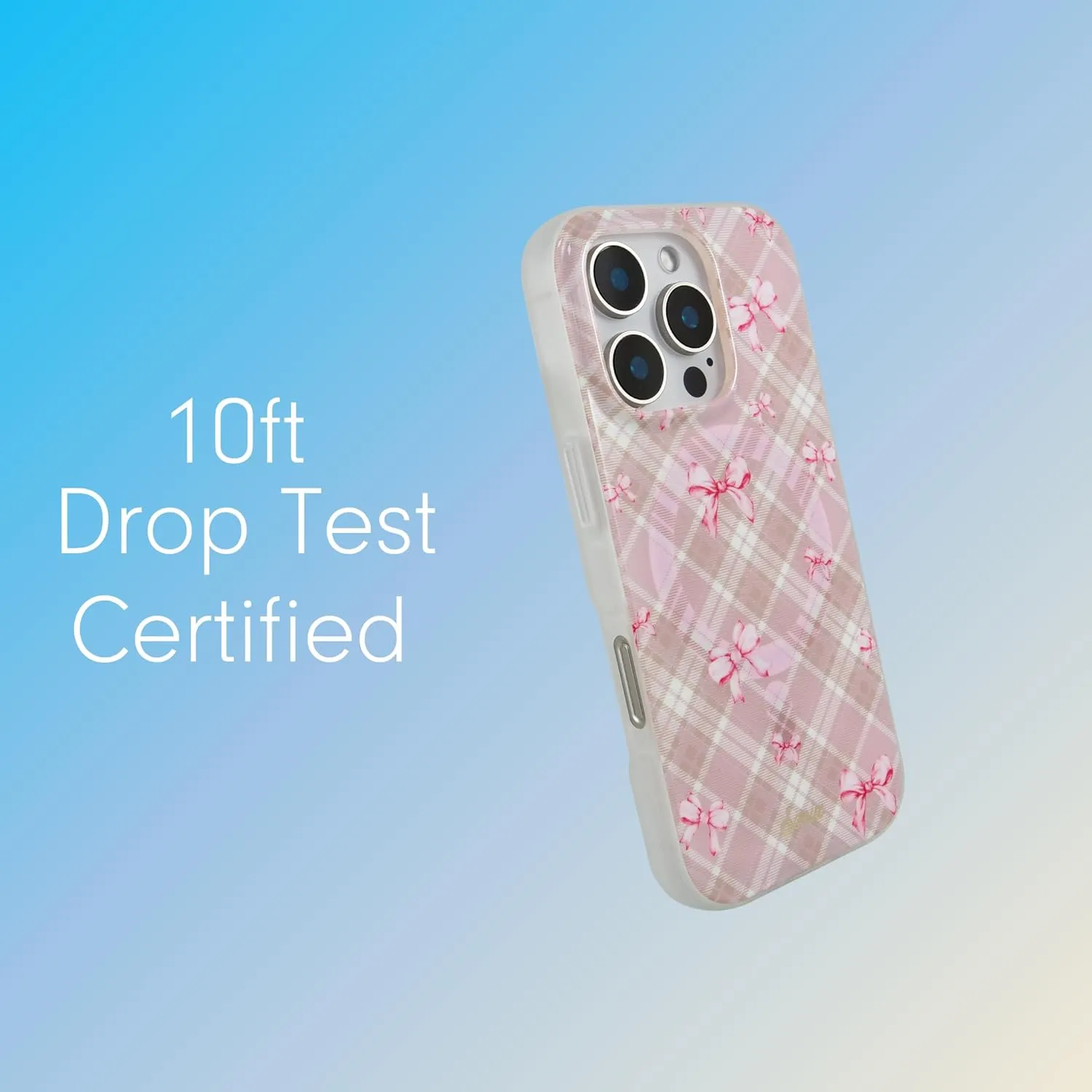 Sonix Case for iPhone 16 Pro | Compatible with MagSafe | 10ft Drop Tested | Clueless Pink