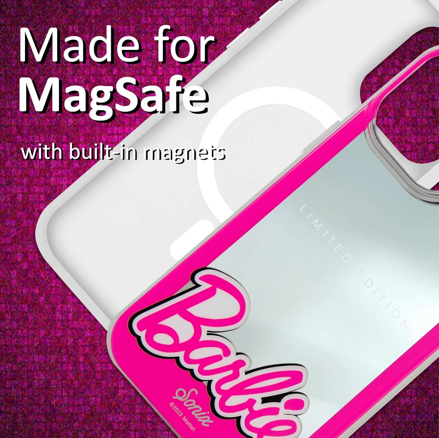 Sonix x Barbie Phone Case for iPhone 15 Pro | Compatible with MagSafe | 10ft Drop Tested | Mirror | IRL