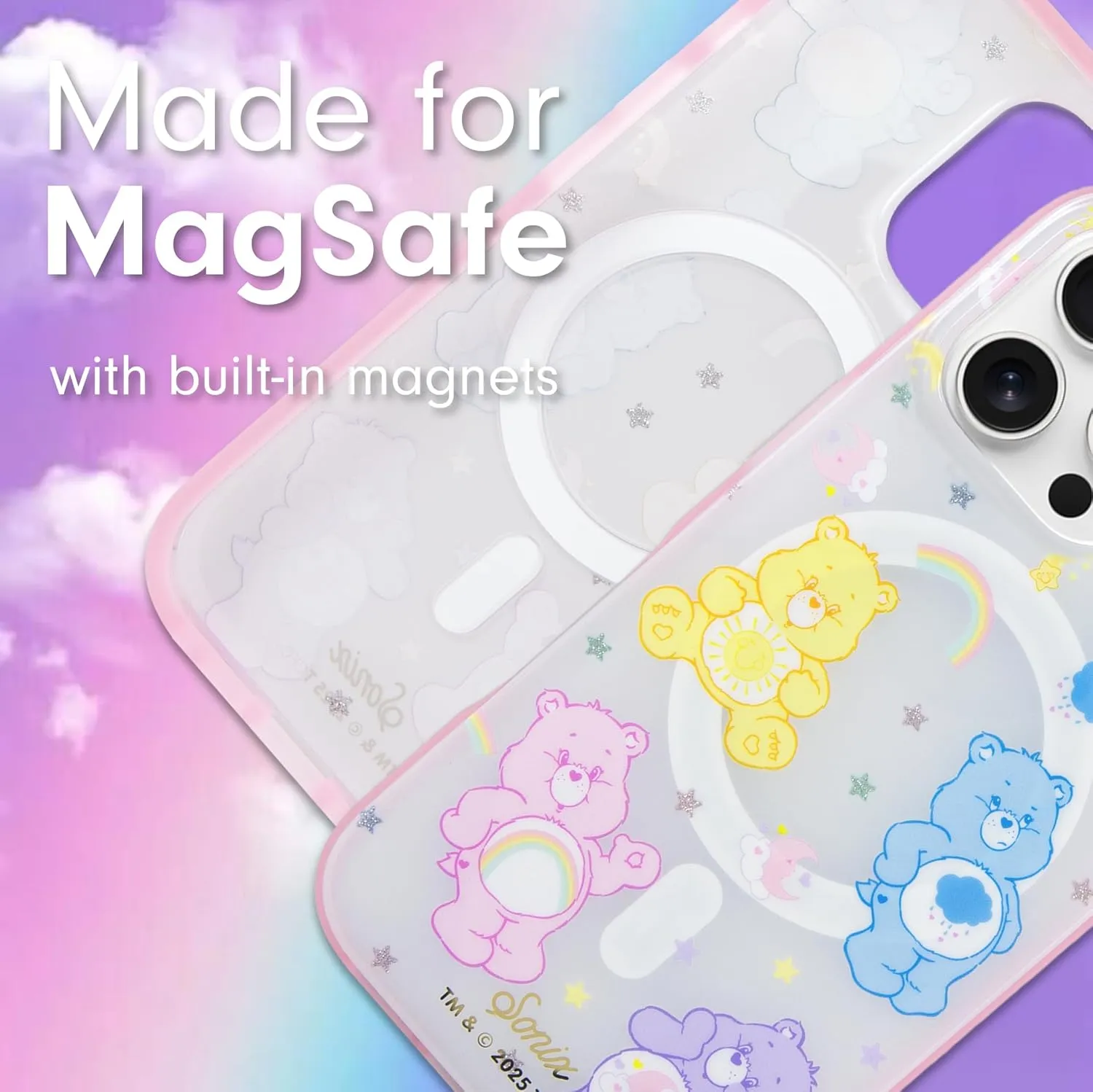 Sonix x Care Bears Phone Case for iPhone 16 Pro | Compatible with MagSafe | 10ft Drop Tested | Care Bears Pastel