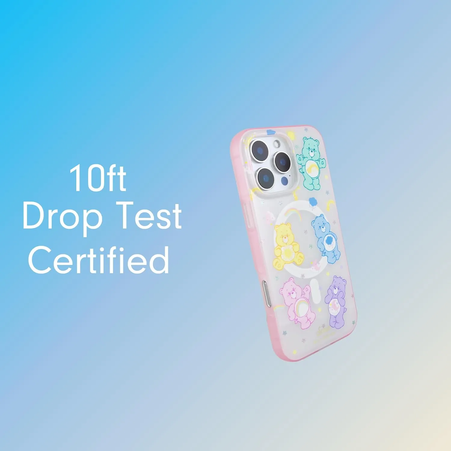 Sonix x Care Bears Phone Case for iPhone 16 Pro | Compatible with MagSafe | 10ft Drop Tested | Care Bears Pastel