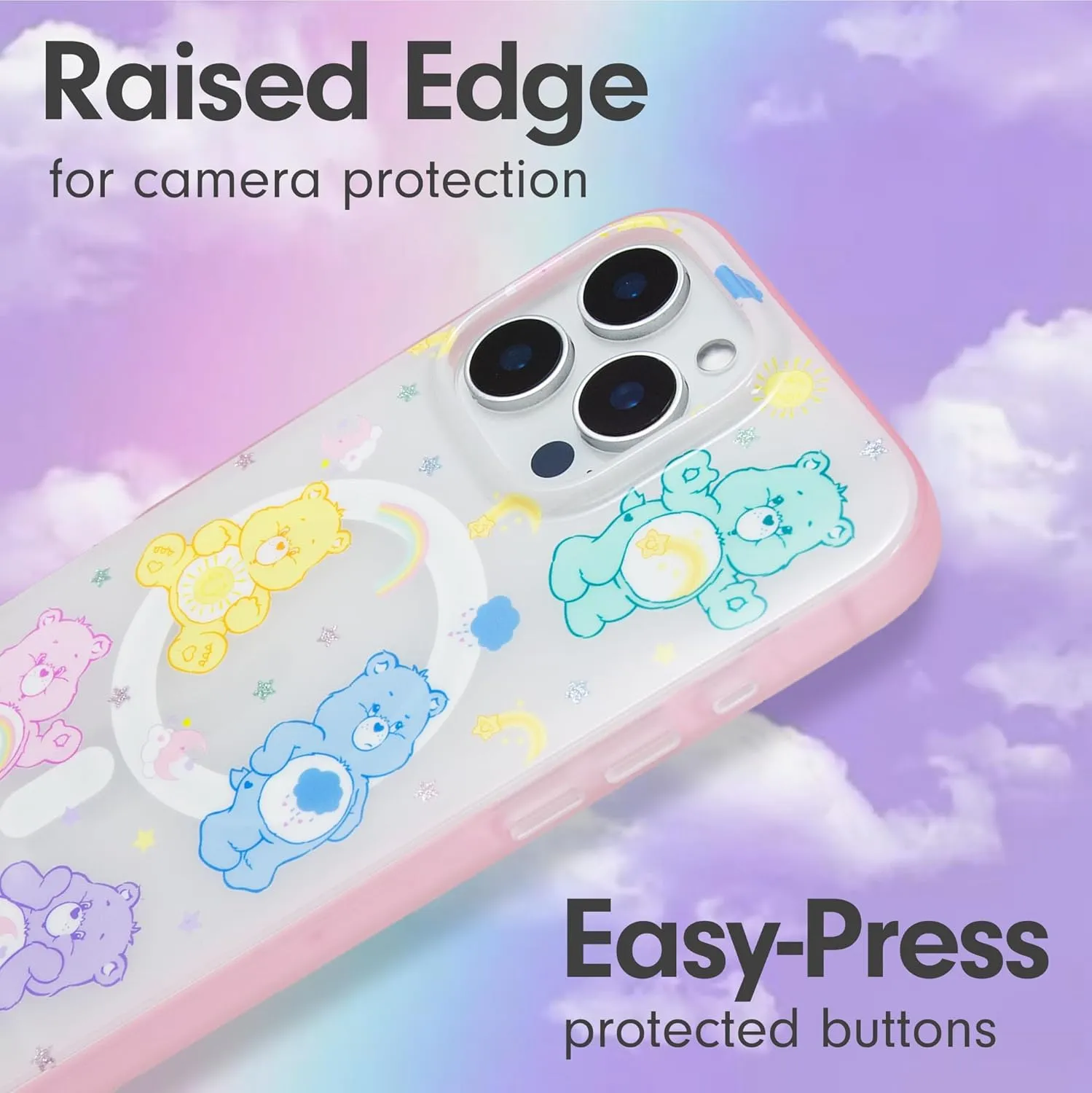Sonix x Care Bears Phone Case for iPhone 16 Pro | Compatible with MagSafe | 10ft Drop Tested | Care Bears Pastel