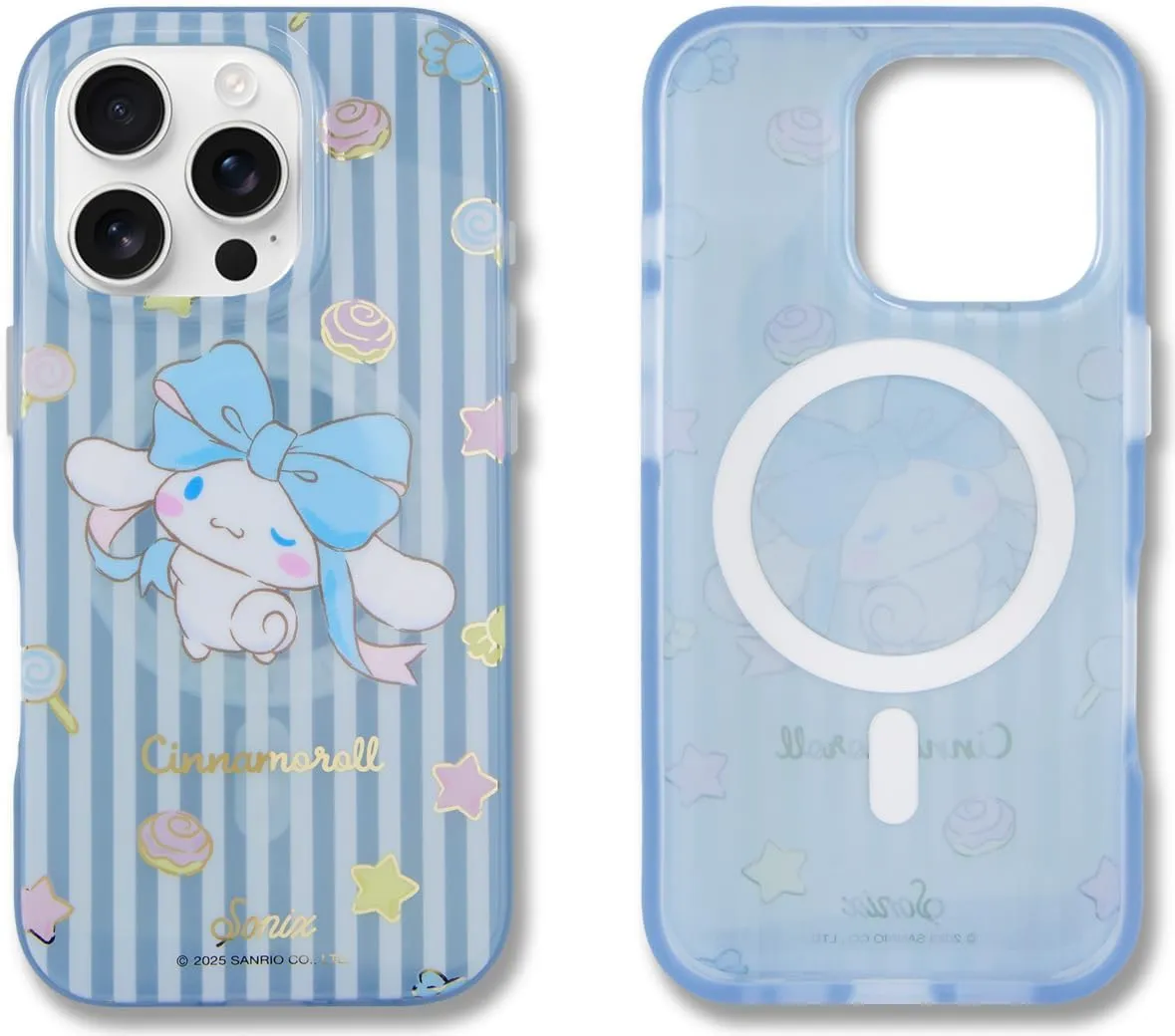 Sonix x Sanrio Phone Case for iPhone 16 Pro | Compatible with MagSafe | 10ft Drop Tested | Cinnamoroll Lovely Ribbons