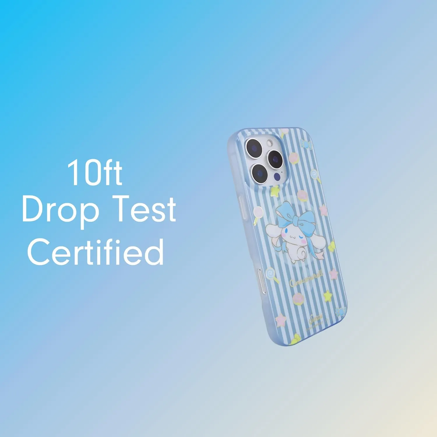 Sonix x Sanrio Phone Case for iPhone 16 Pro | Compatible with MagSafe | 10ft Drop Tested | Cinnamoroll Lovely Ribbons