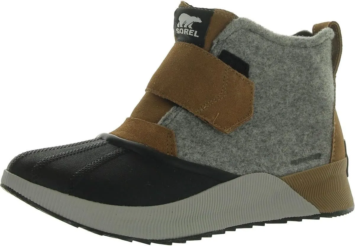 Sorel Out N About™ III Classic Strap Waterproof Boot Camel Brown/Black 7.5 B (M)