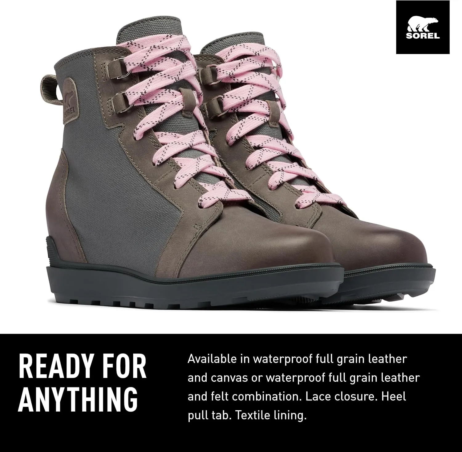 SOREL Women's Evie II NW Lace Boots