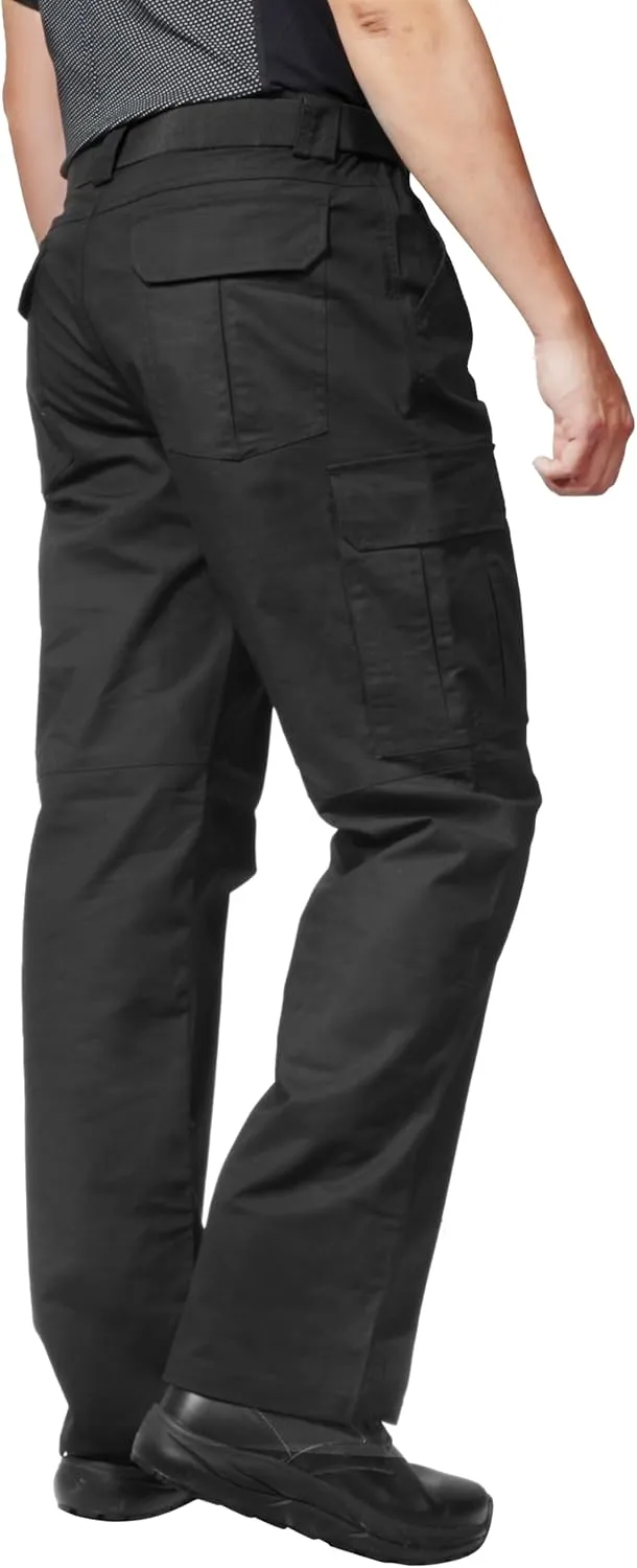 Soulsfeng Men's Tactical Pants Water Resistant Cargo Pants Outdoor Work Hiking Pants