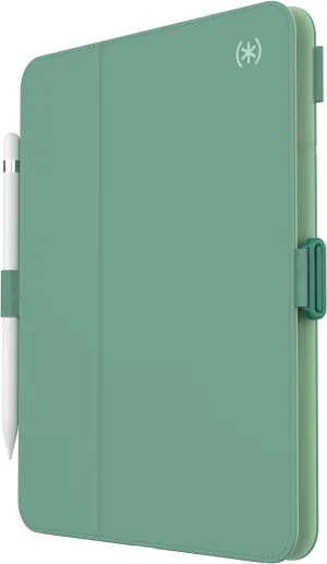 Speck Case for iPad Pro 10th Generation 10.9 Inch - Drop & Camera Protection, Slim Multi Range Stand, Apple Pencil Holder - Fluorite Green/Eggshell Green