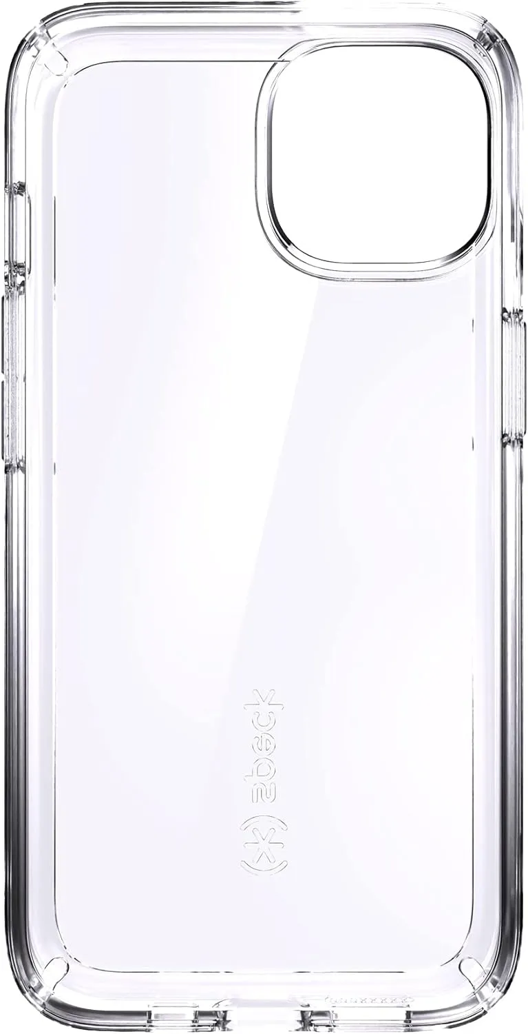 Speck MagSafe Case for iPhone 13 - Drop & Camera Protection, Clear Phone Case, Wireless Charging Compatible, Fits All 6.1 Inch Models - Clear