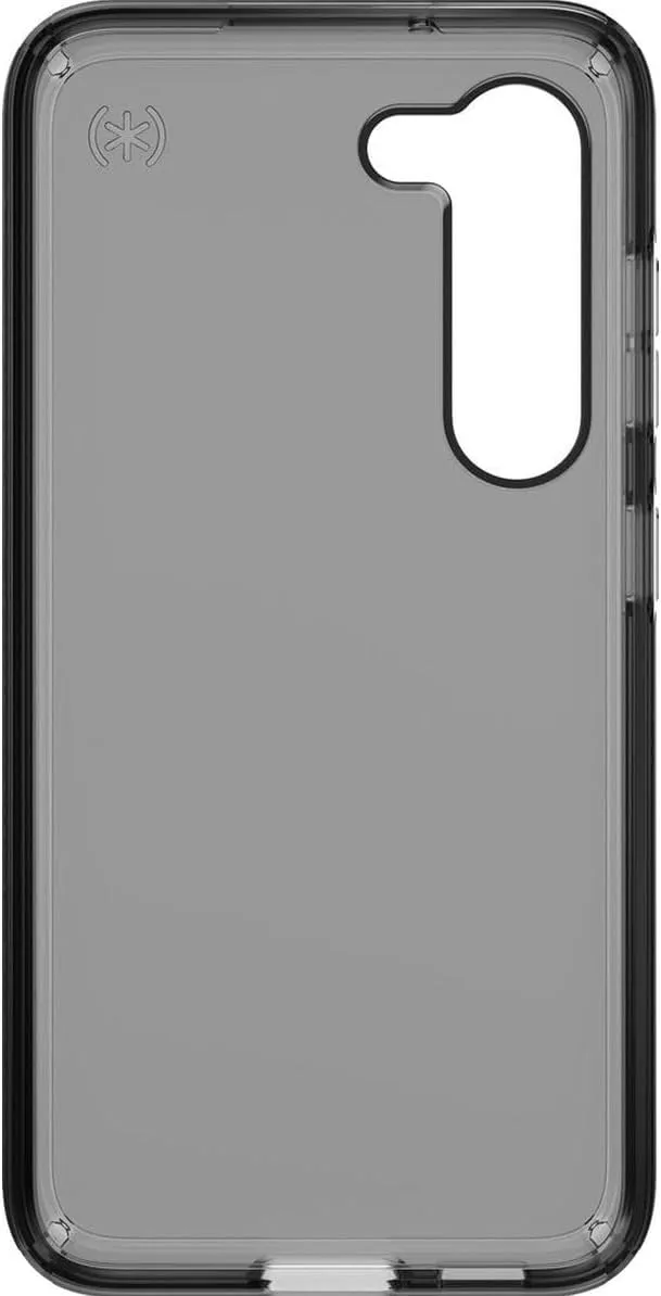 Speck Presidio Perfect Mist Samsung Galaxy S23 Case - Drop & Camera Protection, Clear Phone Case, Wireless Charging Compatible, Shock Absorbant, Galaxy S23 Case - Obsidian
