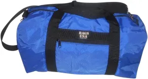 Sport Bag,gym Bag, Great for Beach,camping or Overnight Made In USA. (Blue)