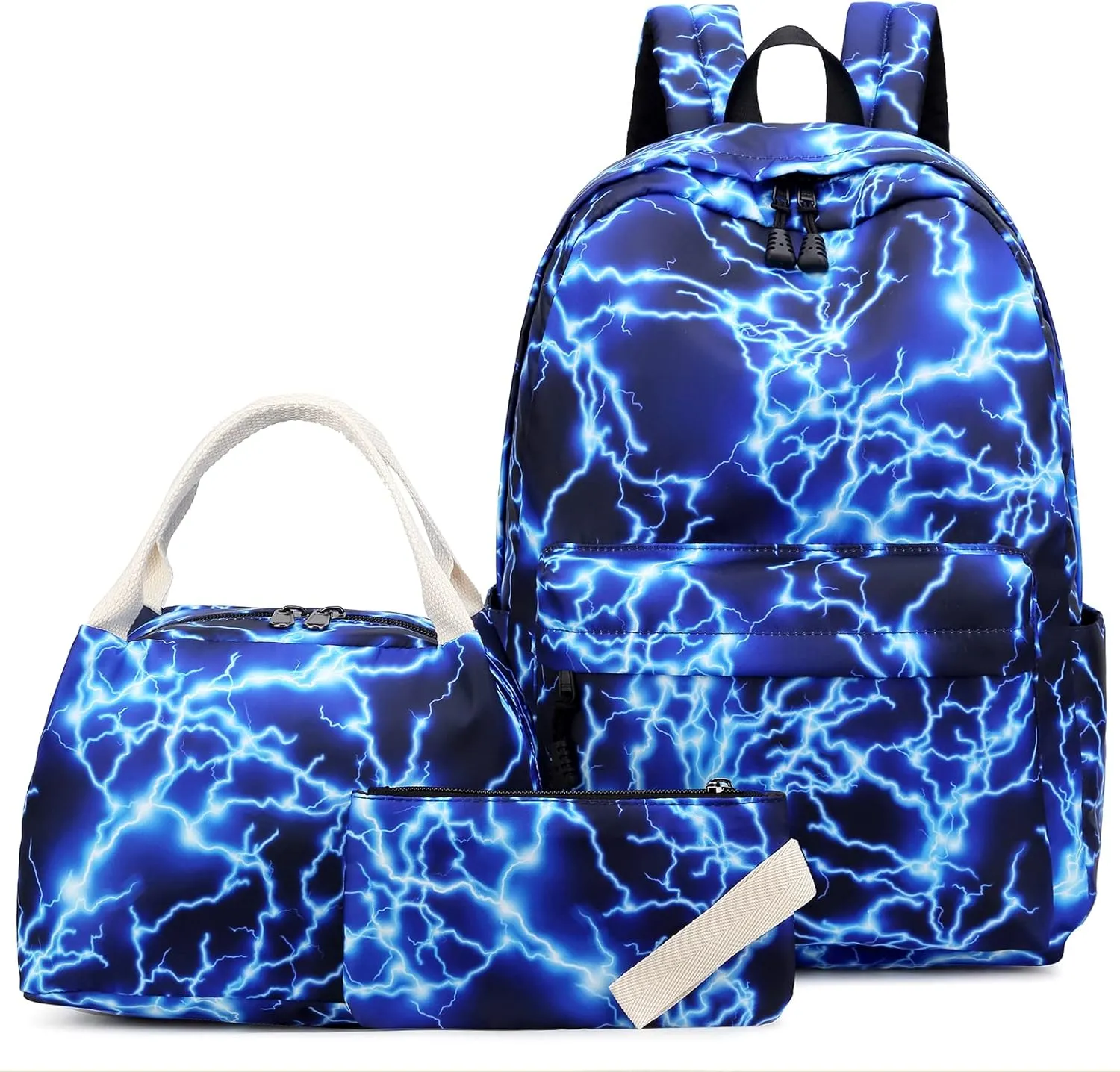 Sugaroom School Backpack for Girls Boys Backpack with Lunch Box Teen Kids Backpack School Bags Middle-School Elementary Bookbags