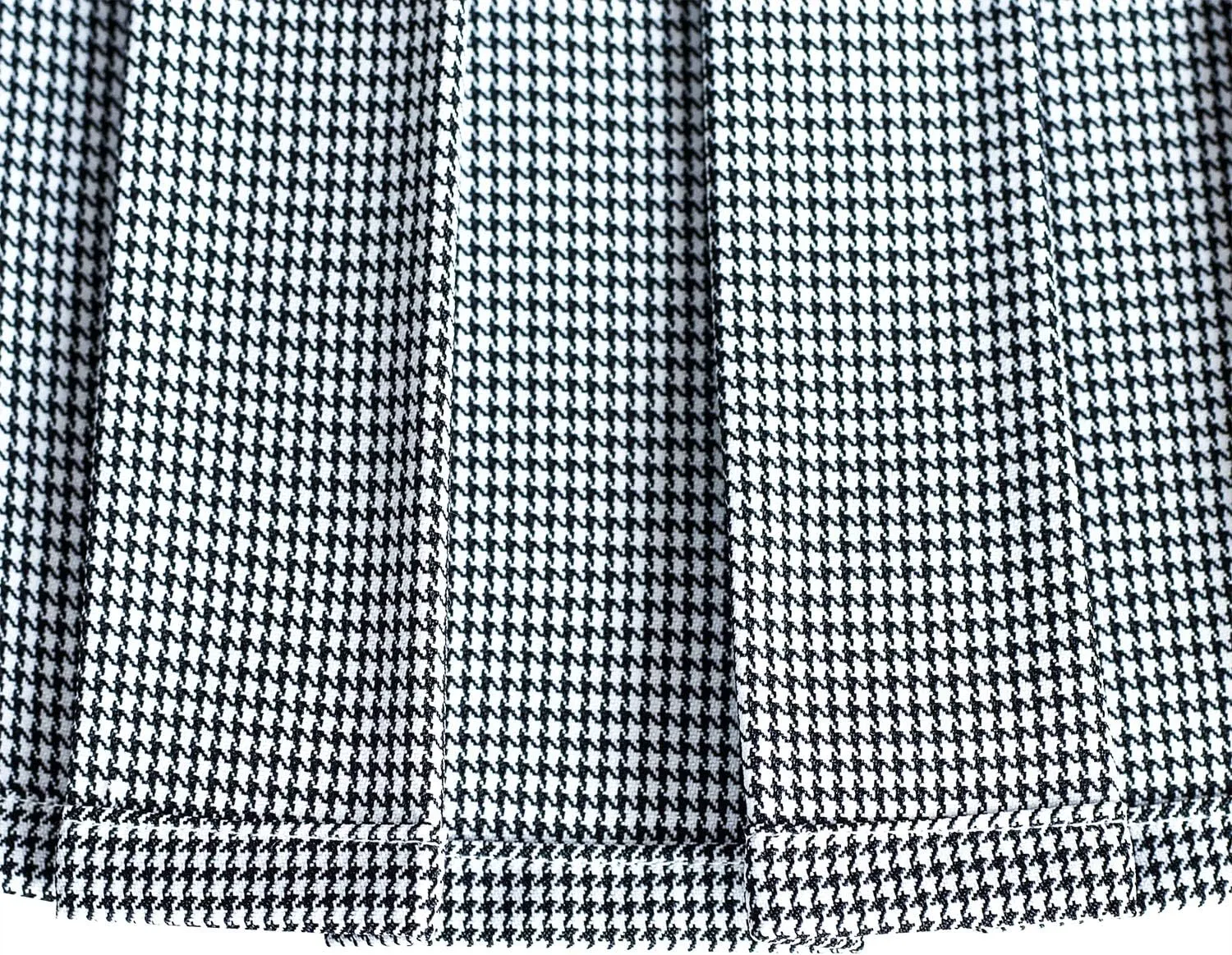Sunny Fashion Girls Dress Pleated White Black Plaid Collar School Uniform