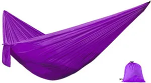 Swings Seats Nylon Hammock with Tear Resistant, Portable Single Hammock, Durable, Breathable, Long Lasting, for Outdoors Play Set Swings (Color : Purple)