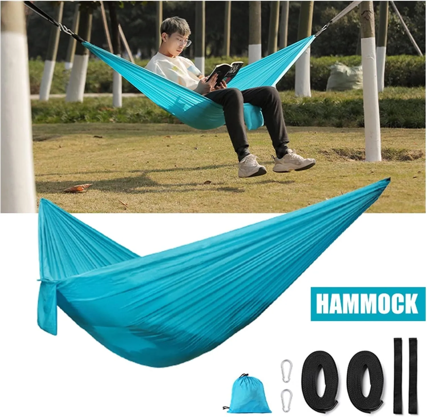 Swings Seats Nylon Hammock with Tear Resistant, Portable Single Hammock, Durable, Breathable, Long Lasting, for Outdoors Play Set Swings (Color : Purple)