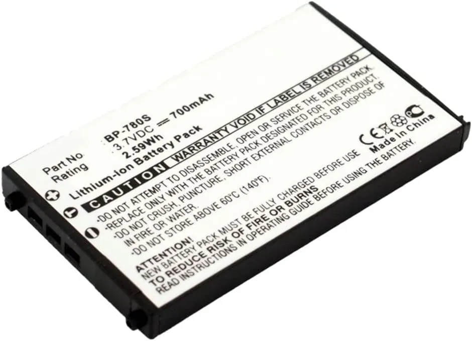 Synergy Digital Camera Battery, Compatible with Kyocera CONTAX SL300RT Digital Camera, (Li-ion, 3.7V, 700mAh) Ultra High Capacity, Replacement for Kyocera BP-780S Battery