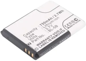 Synergy Digital Camera Battery, Compatible with Minox DCC 5.1 Digital Camera, (Li-ion, 3.7, 750mAh) Ultra High Capacity, Replacement for iSpan BTA002 Battery
