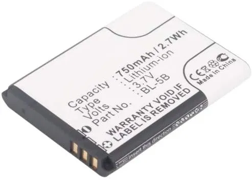 Synergy Digital Camera Battery, Compatible with Minox DCC 5.1 Digital Camera, (Li-ion, 3.7, 750mAh) Ultra High Capacity, Replacement for iSpan BTA002 Battery