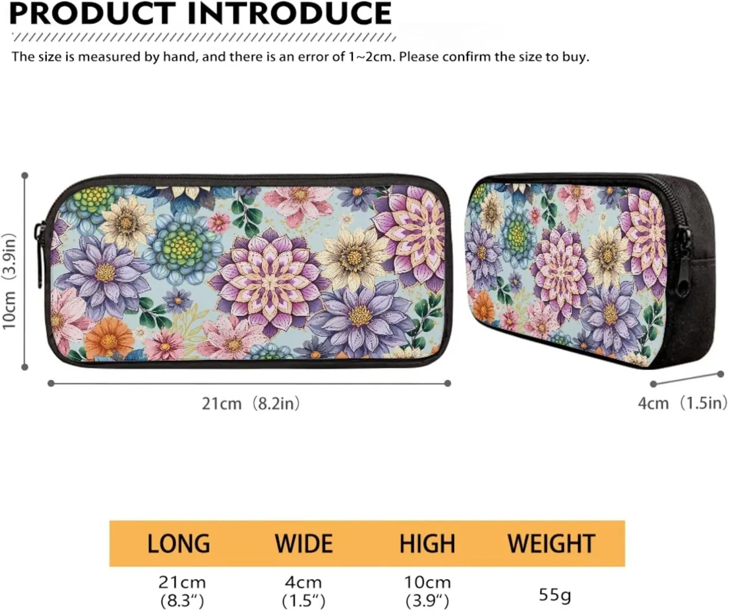 Talayituse Boho Mandala Print 3PCS School Backpack for Teens Girls, Kids Backpack for Teens Elementary Middle High School Students, Large Capacity 17 Inch Schoolbags with Lunch Box and Pencil Case