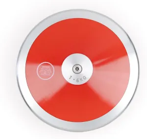TC Red Ranger Boys Discus - 1.6 kg Discus - Track and Field Discus 1.6k - 1.6k Discus - High School 1.6 kg Discus - Beginner Throwing Discus - Throwers Love How Easy This 1.6k Discus is to Throw