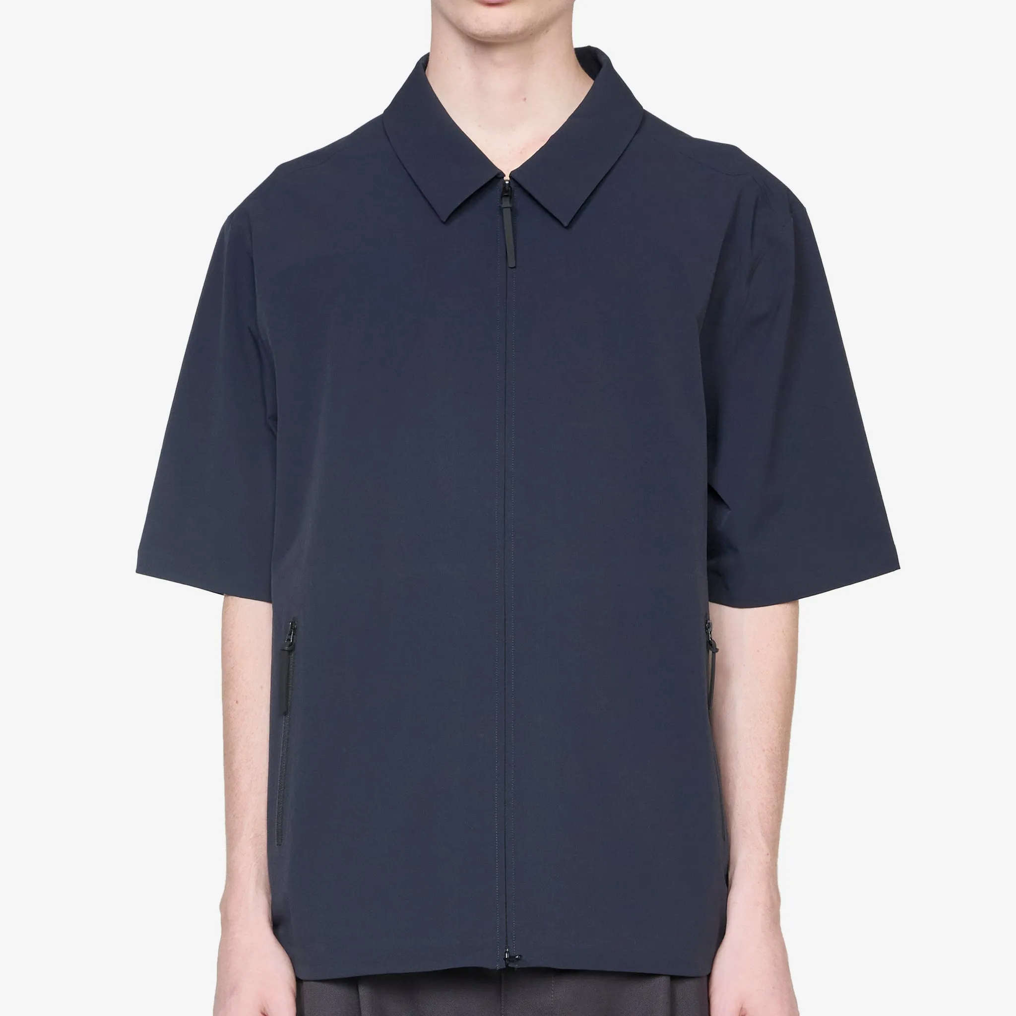 Technical Short Sleeve Shirt Dark Navy