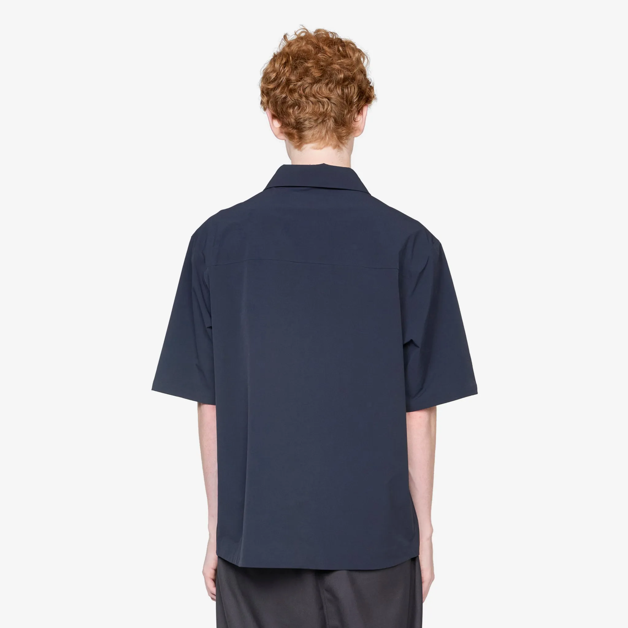 Technical Short Sleeve Shirt Dark Navy