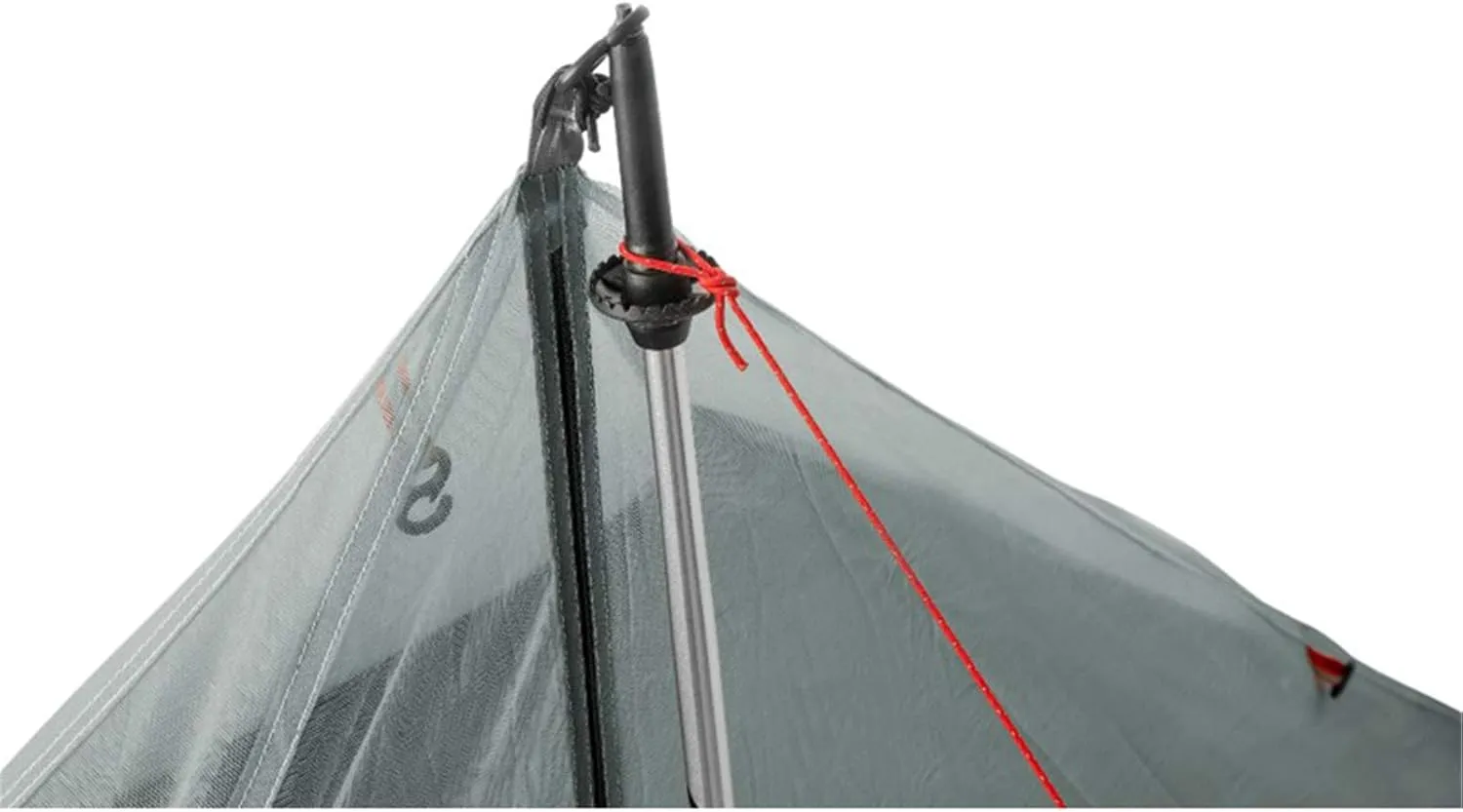 Tent 1 Person Outdoor Ultralight Camping Tent 3 Season Rodless Tent for Hiking Travel, 210x95cm, Khaki